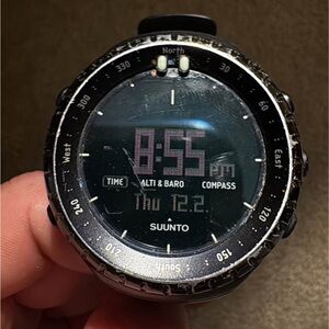 Suunto Core Black Digital Watch